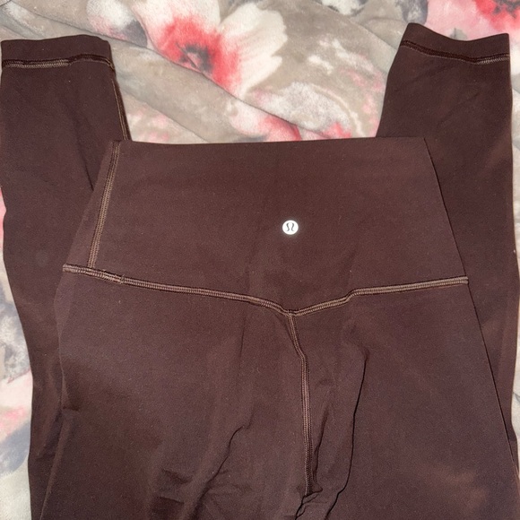 Lululemon Brown High-Waisted Leggings - Picture 1 of 1